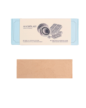 Масло з чорним шоколадом Вальрона та кокосом